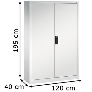 Produktbild für Werkzeugschrank CP-Möbel 8930-00, aus Metall, lichtgrau