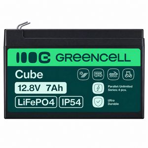 Produktbild für LiFePO4-Akku Green-Cell Cube, 7 Ah