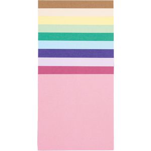 Produktbild für Faltblätter Folia 89960 Premium Pastell, 10 x 10cm