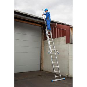 Produktbild für Schiebeleiter Krause Stabilo, 133304, 2 x 12 Sprossen