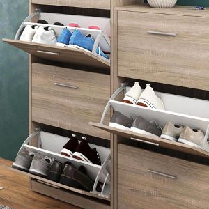 Produktbild für Schuhschrank Vicco Gizmo, sonoma eiche