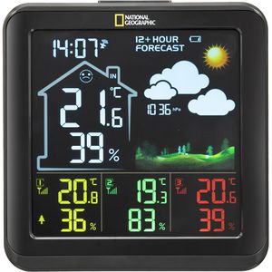 Produktbild für Wetterstation Bresser 9070710, GEOGRAPHIC VA, Funk, digital