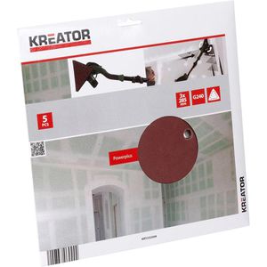 Produktbild für Schleifpapier Kreator KRT2325, Körnung 100, Set