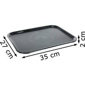 Produktbild für Serviertablett APS Fast Food-Tablett eckig 35x27cm