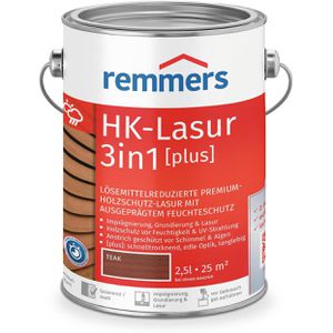 Produktbild für Holzlasur Remmers HK-Lasur 3in1 plus, 2,5l