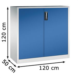 Produktbild für Werkzeugschrank CP-Möbel 8531-000, aus Metall, grau / blau