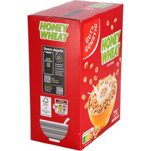 Produktbild für Cornflakes Gut&amp;Günstig Honey Wheat, 750 g (2x 375 g Beutel)