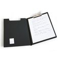 Klemmbrettmappe Durable 235701, A4 Kunststoffbezug, schwarz