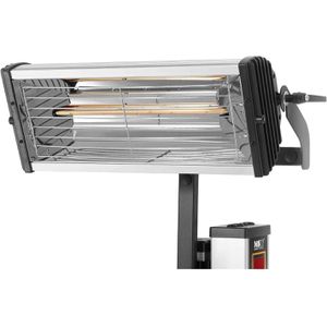 Produktbild für Infrarot-Lacktrockner MSW IPD-2000-2H, mit 2 Leuchtröhren