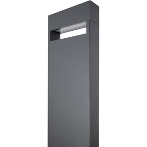 Produktbild für Wegeleuchte Heitronic Phoenix, anthrazit, mit 230 V Netzstrom