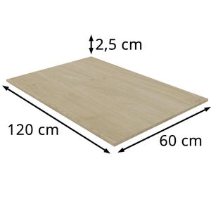 Produktbild für Tischplatte Bisley DT251206018