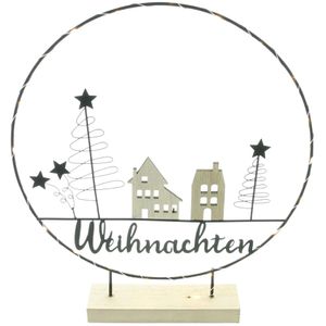 Produktbild für Weihnachtsdeko Frank-Flechtwaren 770694, LED-Ringdeko