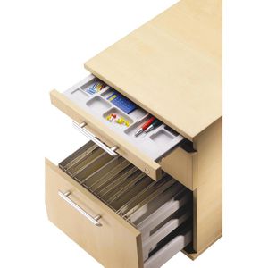 Produktbild für Rollcontainer Hammerbacher Solid, Holz, nussbaum