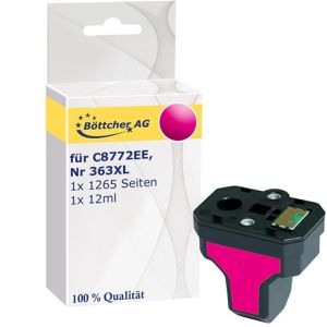 Tinte Böttcher-AG für HP 363, C8772EE