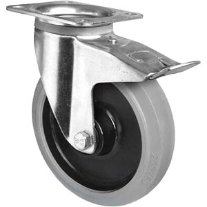 Schwerlastrolle CASCOO Serie R4E2, Lenkrolle