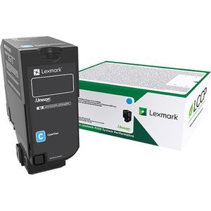 Produktbild für Toner Lexmark 74C2SC0 Prebate, cyan