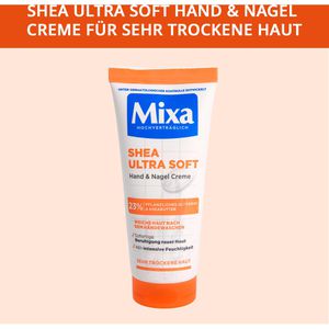 Produktbild für Handcreme Mixa Shea Ultra Soft Hand &amp; Nagel Creme