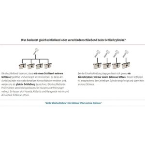 Produktbild für Schließzylinder Abus Vitess 1000, mit 5 Schlüsseln
