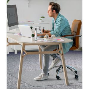 Produktbild für Bodenschutzmatte Floortex Marvec Bio, transparent