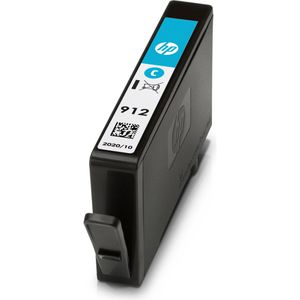 Produktbild für Tinte HP 912, 3YL77AE cyan