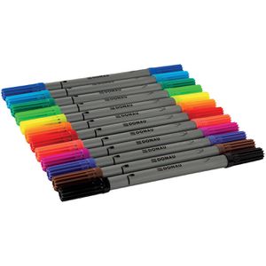 Produktbild für Filzstifte DONAU Duo, 5120100