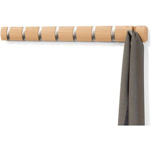 Produktbild für Kleiderhaken Umbra Flip 8, 318858-390, aus Holz, klappbar