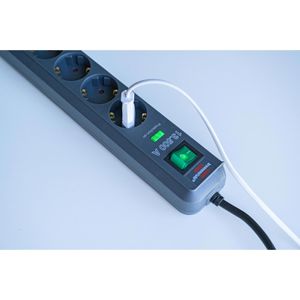 Produktbild für Steckdosenleiste Brennenstuhl Eco-Line, 5m Kabel