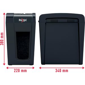 Produktbild für Aktenvernichter Rexel 2020127EU Secure X10-SL Slim, schwarz