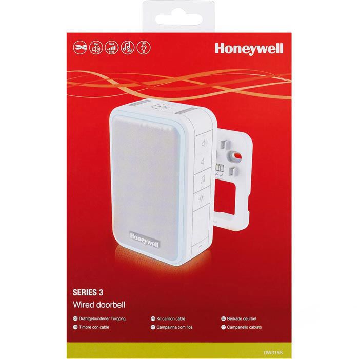 Honeywell Türklingel DW315S, elektronischer Gong, Batterie oder KlingelTrafo, Aufputz Böttcher AG