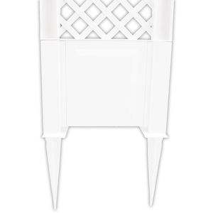 Produktbild für Rankgitter KHW Czardas 37801, weiß