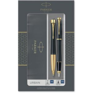 Produktbild für Schreibset Parker Urban Muted Black G.C., 2093381, 2-teilig