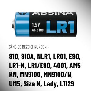 Produktbild für Batterien Absina Alkaline