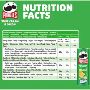 Produktbild für Chips Pringles Sour Cream &amp; Onion