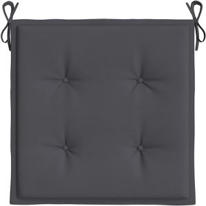 Produktbild für Stuhlkissen vidaXL 314038, anthrazit, für Außen