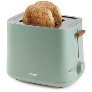 Produktbild für Toaster Domo Wood You DO973T mit 6 Röststufen &amp; Auftaufunktion