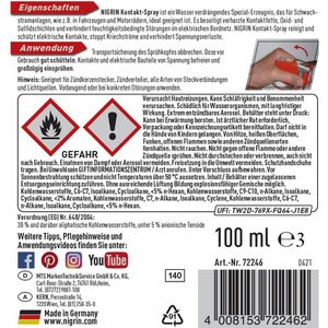 Produktbild für Kontaktspray Nigrin RepairTec 72246