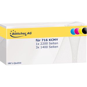 Produktbild für Toner Böttcher-AG für Canon 716 KCMY Multipack
