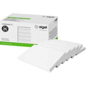 Haftnotizen Sigel HN760, weiß