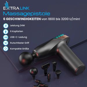 Produktbild für Massagepistole Extralink Lite