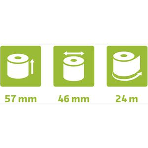 Produktbild für Thermorollen Exacompta 40754E, für Kassen