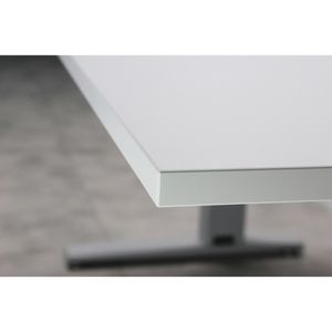 Produktbild für Schreibtisch Germania Agenda, 4244-583, lichtgrau