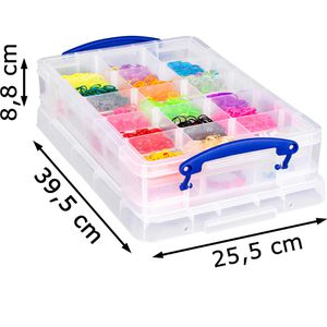 Produktbild für Aufbewahrungsbox Really-Useful-Box 4CDIV15+DIV8 4L