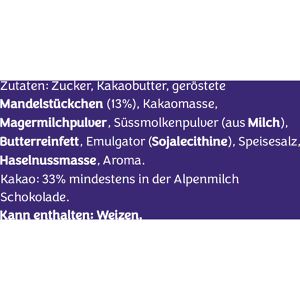 Produktbild für Tafelschokolade Milka Extra Karamell-Salz-Mandel