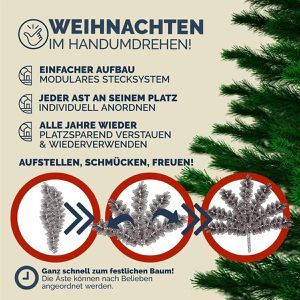 Produktbild für Weihnachtsbaum CASARIA 107677, 180cm
