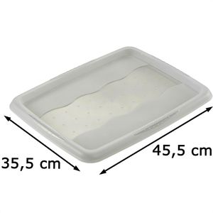Produktbild für Deckel-Aufbewahrungsbox Keeeper Emilia, transparent