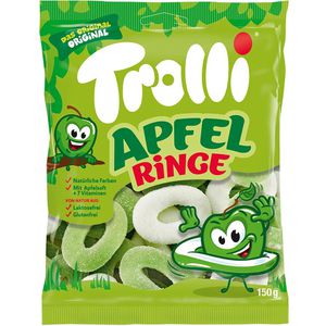 Produktbild für Fruchtgummis Trolli Apfelringe