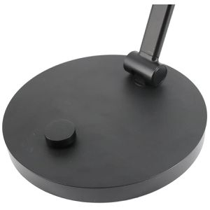 Produktbild für Schreibtischlampe Unilux Omega, schwarz, LED, dimmbar