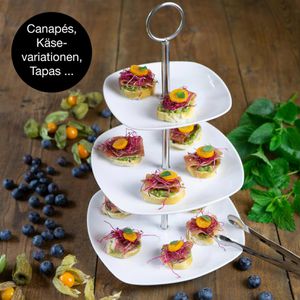 Produktbild für Obstschale Moritz&amp;Moritz Etagere 2473, Porzellan