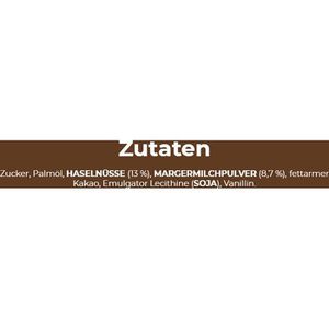 Produktbild für Schokocreme nutella Nussnougatcreme
