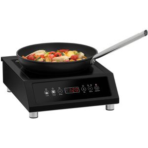 Produktbild für Kochplatte Bartscher IK 35-1 TC SW, 105884, mattschwarz